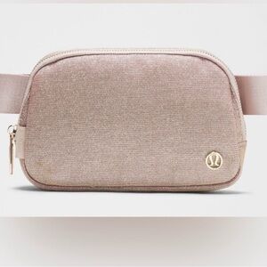 NwT Lululemon Glitter Pink Belt Bag- last one i have